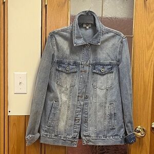 Classic Blue Denim Jean Jacket